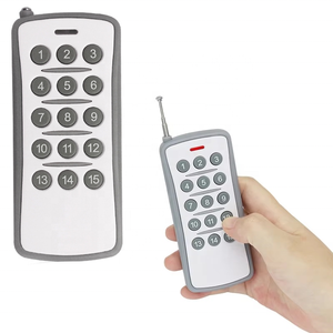 12/15 Tasten RF 315 433MHz HF-Ferns ender Fernbedienung Drahtloser Schalter Licht Fernbedienung schalter