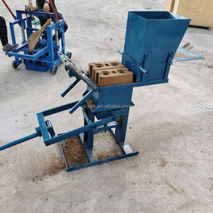 Máquina de fabricación de bloques de pavimentación de ladrillo hueco de suelo de operación manual barata - Product Image 5