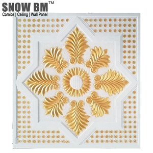 雪 BM 功能石膏图案设计天花板与 COC 证书 - Product Image 2
