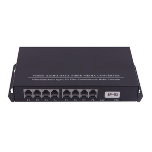 PCM <strong>8CH</strong> Telephone Transmitter Fiber Optic Media Converter Extender 20KM High Performance Fiber Optic Transceivers - Product Image 2