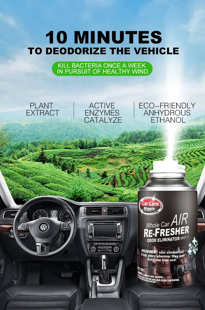 개인 상표 자동차 공기 청정기 스프레이 새로운 자동차 청정기 냄새 제거기