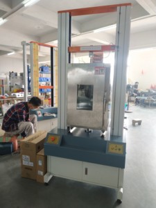 Máquina de prueba de resistencia a la tracción de alta y baja temperatura Máquina de prueba de tracción universal con precio de cámara ambiental - Product Image 6