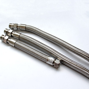 ท่อร้อยสายไฟ304แบบยืดหยุ่นกันระเบิด PVC สแตนเลสท่ออ่อนป้องกันการระเบิด - Product Image 1