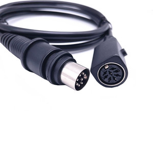 Cable de alimentación de extensión de Audio y vídeo Din macho a hembra de 8 pines con camisa de PVC para micrófono, Control de columnas de elevación eléctrica para ordenador - Product Image 4