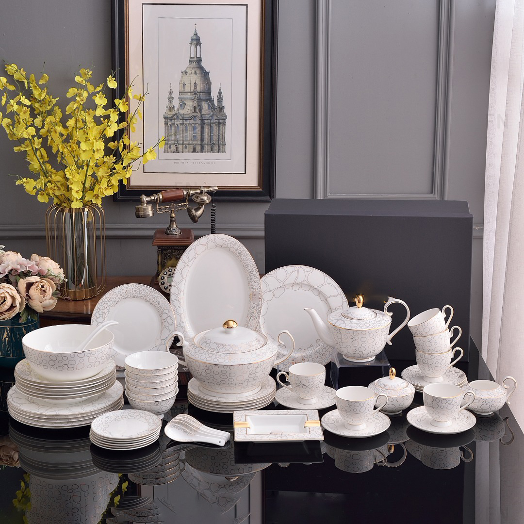 58pcs dinner set+coffee set