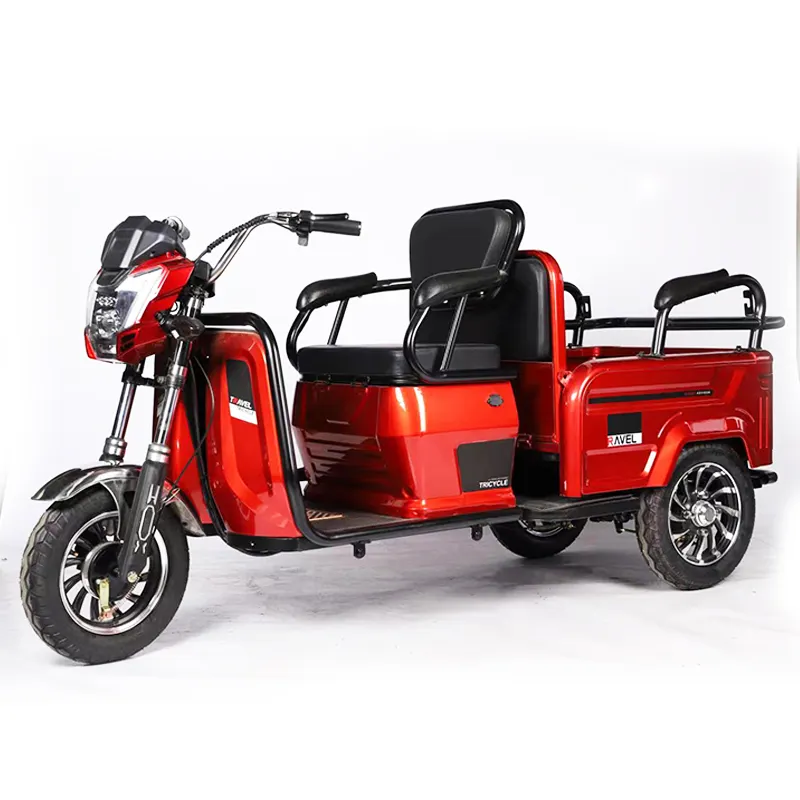 Çin yeni tasarımlar iyi fiyat özelleştirilmiş renkler üç tekerlekli 48V60V/72V electric elektrikli bisiklet elektrikli üç tekerlekli bisiklet