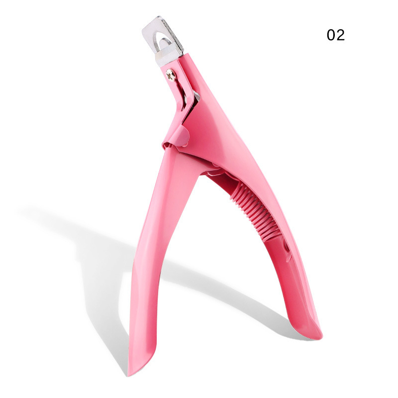 Pac-06+u-shaped straight scissors - 02#pink