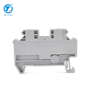 QPTV2.5 PTV 2,5 Contacto Din Rail Montado Bloque de terminales de conexión rápida Bloque de terminales de paso 0,14-4mm ² - Product Image 3