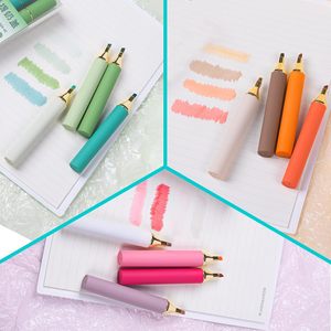 Assorted Colors 12 Counts of Aesthetic <strong>Highlighter</strong> Pen Set Soft <strong>Chisel</strong> <strong>Tip</strong> Cute <strong>Highlighters</strong> Mild Colors with Retro Barrel - Product Image 6