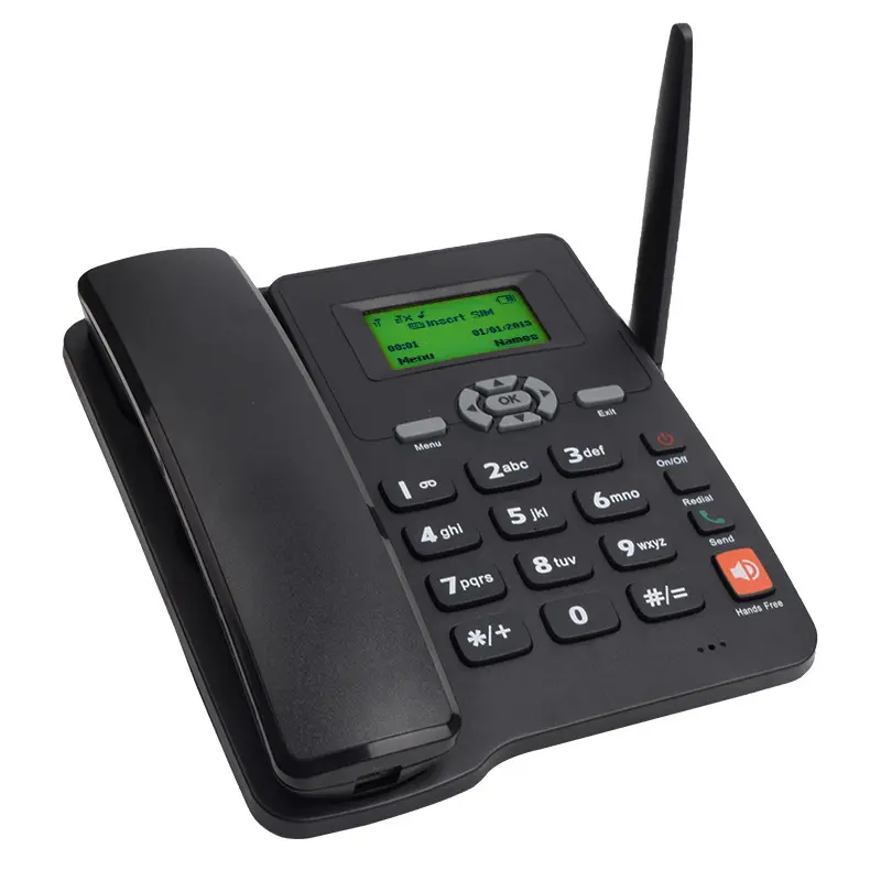 Cordless Table Phone with SIM Card GSM UMTS CDMA Fixed Phone cordless fixed wireless landline Phone