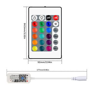 4 Pin умный Wi-Fi и RF беспроводной пульт дистанционного управления RGB светодиодный контроллер, WiFi блок управления для RGB Светодиодные полосы света - Product Image 2