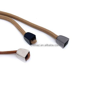 Cuerda personalizada Cordón elástico Sudadera con capucha Cadena Bloqueo Tope Extremos de cordón para prendas de vestir - Product Image 5
