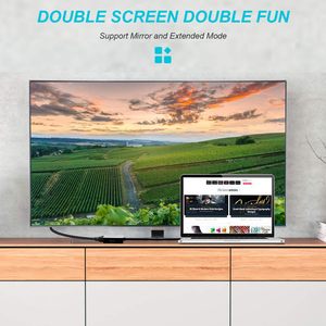 BENFEI <strong>Mini</strong> <strong>DisplayPort</strong> to <strong>HDMI</strong> VGA DVI 4K Adapter, 3-in-1 Gold-Plated <strong>Mini</strong> <strong>DisplayPort</strong>(DP) to <strong>HDMI</strong>/DVI/VGA Adapter - Product Image 3