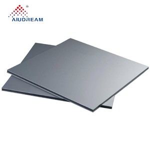 Pannello composito in alluminio (ACM) 4mm spazzolato per la pubblicità esterna del sentiero segnaletica rivestimento della parete esterni cucine edifici" - Product Image 1