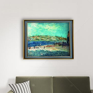 Sinh sản của sông Alfred Sisley tại Saint mammes - Product Image 1