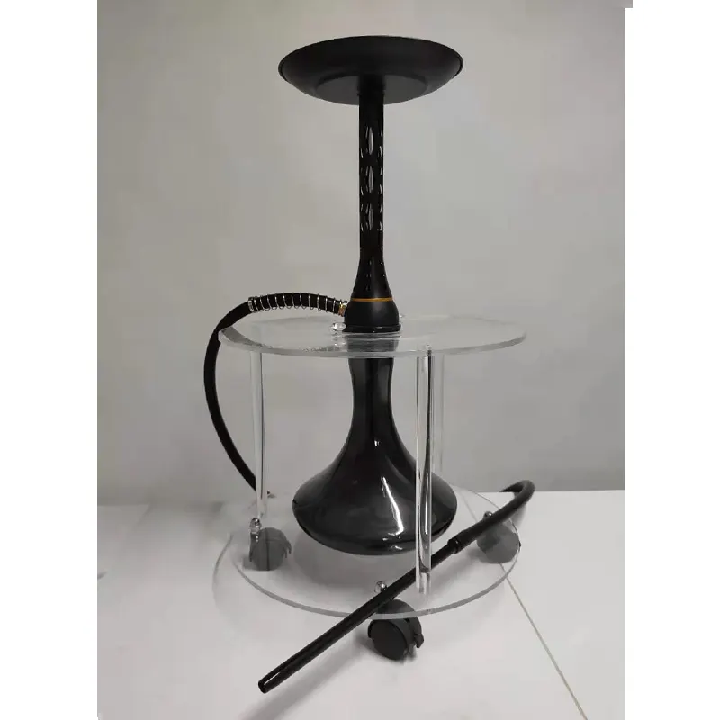 New design Acrylic hookah table portable stands wholesale price hookah table