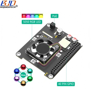 38V-57V DC <strong>Input</strong> POE Hat 40PIN GPIO <strong>5V</strong> 5A 25W Output With Cooling Fan for <strong>Raspberry</strong> <strong>Pi</strong> 5 &amp; Support Official Case - Product Image 3