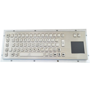 Custom IP65 Metal <strong>Keyboard</strong> with Touchpad Control Machine Keypad for <strong>Computer</strong> Applications - Product Image 1