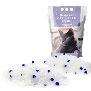 Lettiera per gatti in cristallo di Gel di silice altamente assorbente, 99% un controllo degli odori privo di polvere e di lunga durata - Product Image 2