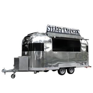 Chứng nhận đảm bảo chất lượng thực phẩm xe tải di động thiết bị phục vụ cho thực phẩm ăn nhẹ phục vụ bánh hamburger cà phê Pizza Kem - Product Image 6