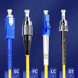 Sıcak satış 1m FC/APC LC/UPC Simplex LC tek modlu PVC 2.0mm Fiber optik ara bağlantı kablosu - Product Image 6