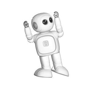 Programmierung Lern roboter AIEXA Begleit roboter Sprach befehl für Kinder Space Man Geschenke