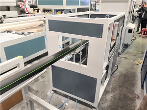 Plastik ekstruder HDPE PE PP PVC PPR elektrik hortum tel sevk borusu yapma makinesi üretim hattı - Product Image 6