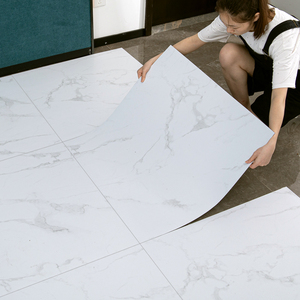 Vinil/SPC/taş plastik kompozit LVT yer karosu 1MM-3MM kalınlık kendinden yapışkanlı vinil mermer döşeme  Sticker - Product Image 2