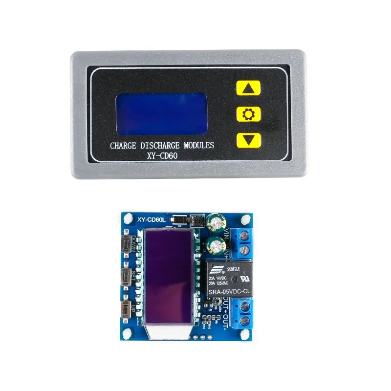 Module de contrôle de charge et de décharge de batterie XY-CD60L Protecteur de perte de sous-tension DC 6-60V