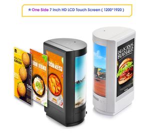 Mới nhất FYD-04 duy nhất 7 inch LCD màn hình cảm ứng Máy nghe nhạc quảng cáo bảng cảm ứng hàng đầu hiển thị - Product Image 4