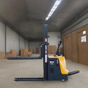 海兹里电动堆垛机叉车2吨1.6米集装箱桅杆物料搬运设备电池供电对讲机堆垛机 - Product Image 6