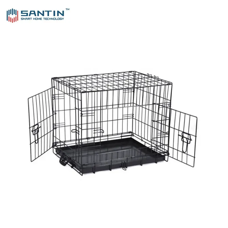 M (91*91*58 cm) Dobrável Cachorro Dobrável bonito caixa portátil pet play pen tenda cão gaiola casa acessórios para animais pet