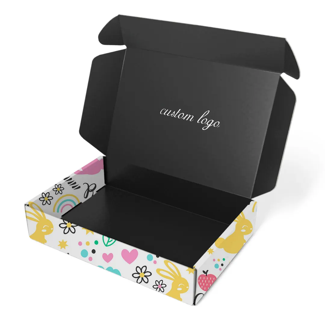 Modern Novel Design Factory Price Mail Shoe Mailing Boxes Custom Logo Packaging Mailerbox Shipping Box 100 X 100 X 300