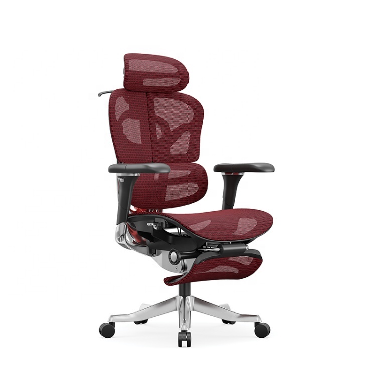 Cadre noir avec maille rouge