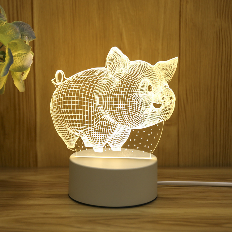 Warm White Pig