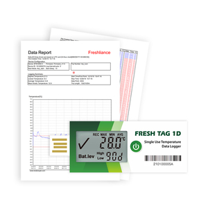 Cold Chain Pharma Logistics <strong>Single</strong> <strong>Use</strong> <strong>Temperature</strong> <strong>Data</strong> <strong>Logger</strong> - Product Image 2