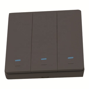 Avrupa standardı 3Gang WiFi akıllı duvar düğmesi Rocker On-Off anahtarı ile 10A Max. Current - Product Image 1