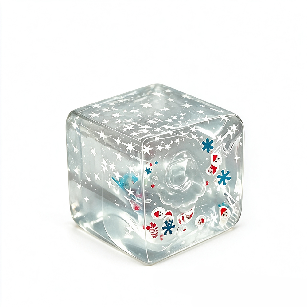Cube de Noël Père Noël
