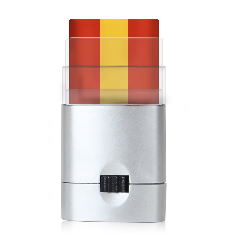 Rojo - amarillo - rojo