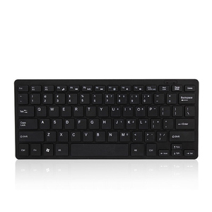 Teclado con cable USB pequeño de 78 teclas, Mini teclado de computadora USB compacto de luz delgada para Mac Windows