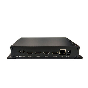 4 canali video streaming encoder rtsp udp rtmp gioco live streaming IPTV monitoraggio 4ch live streaming encoder - Product Image 1