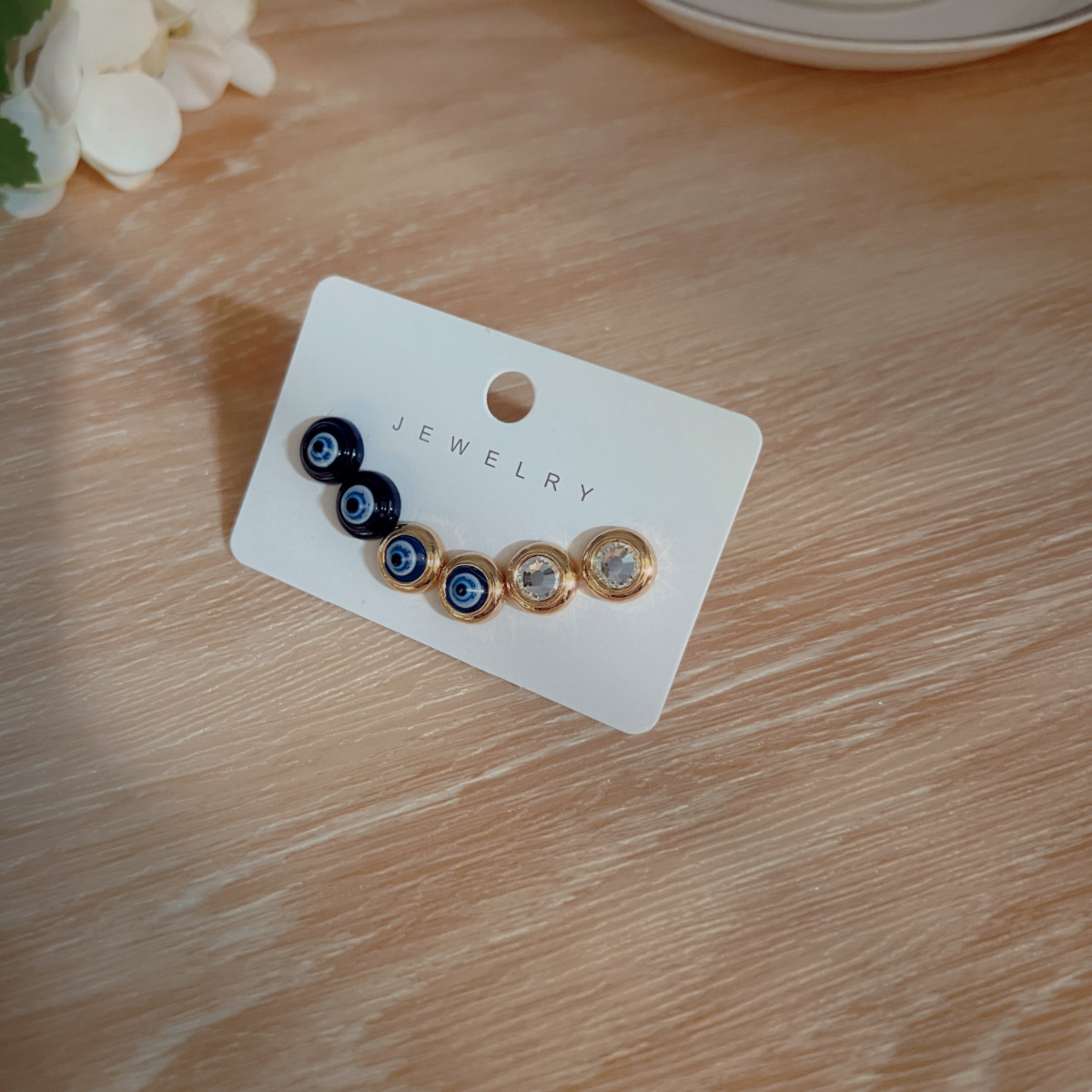 Ensemble unique doré et noir (10 mm)