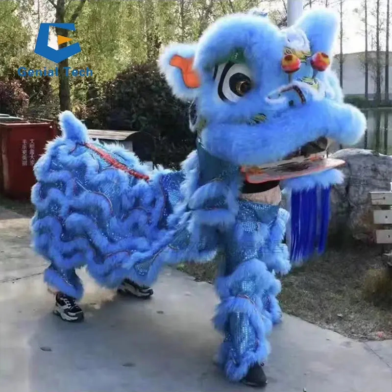 JN-Z239 Leão sul China Foshan Cartoon traje Performance prop Dragão e leão danças