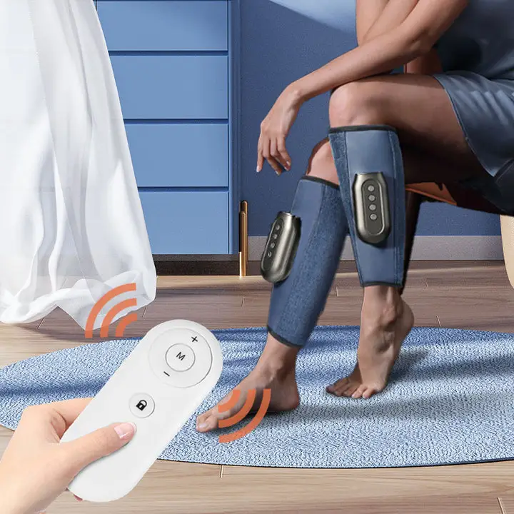 Fabrika fiyat elektrikli 3 modları isıtma rahatlatıcı kasları hava sıkıştır bacak buzağı masaj ayak ve hava ile ayak masaj aleti