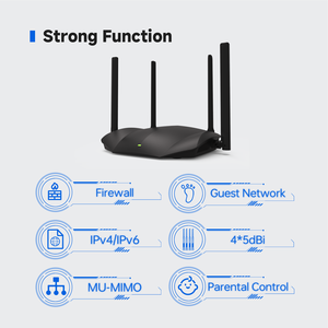 ALTI-LINK WIFI5 2.4Ghz e 5Ghz Dual Band Router Wireless con Gigabit WAN e LAN ultra veloce Computer da gioco - Product Image 5