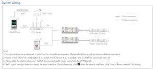 WT-SPI 5-24VDC RF WiFI RGB/RGBW SPI светодиодный контроллер IC типа Пиксельная полоса контроллер с управлением приложением - Product Image 2