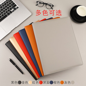 LOGO benutzer definierte A4 PU Cover Ordner <span class=keywords><strong>Notebook</strong></span> Karten rechner Tasche Smart <span class=keywords><strong>Notebook</strong></span> Bürobedarf Business Promotion anpassbar