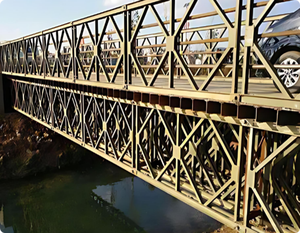 Puente Bailey de alta resistencia Marco de armazón de acero modular Estructura de acero portátil para peatones Puente de diseño prefabricado de largo alcance - Product Image 6