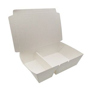 Creative Design Fast Food Packaging <strong>Box</strong> 2 3 <strong>4</strong> 5 Sections Compartment Lunch <strong>Box</strong> Kraft Paper Take <strong>Away</strong> Container with Lid - Product Image 3