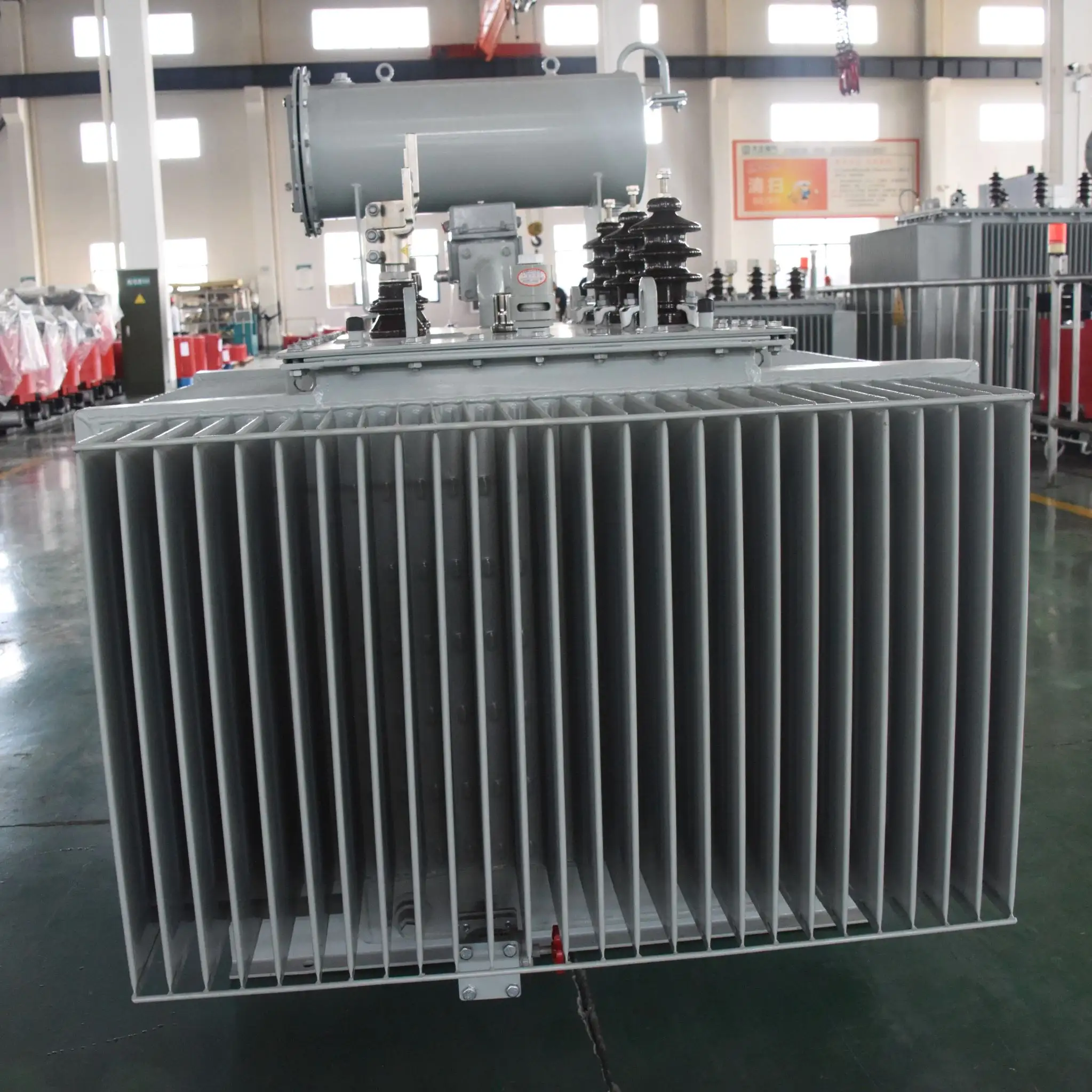 Transformador sumergido en aceite de fábrica de China 34,5 kV 500 kVA 3 fases 300kva transformador subestación transformador compacto